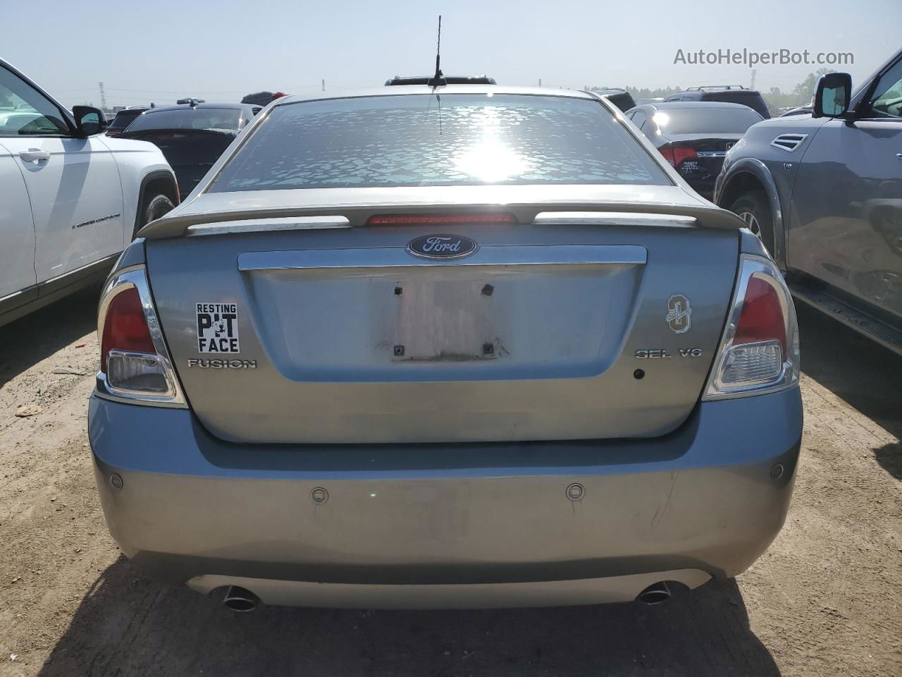 2008 Ford Fusion Sel Silver vin: 3FAHP08188R235405