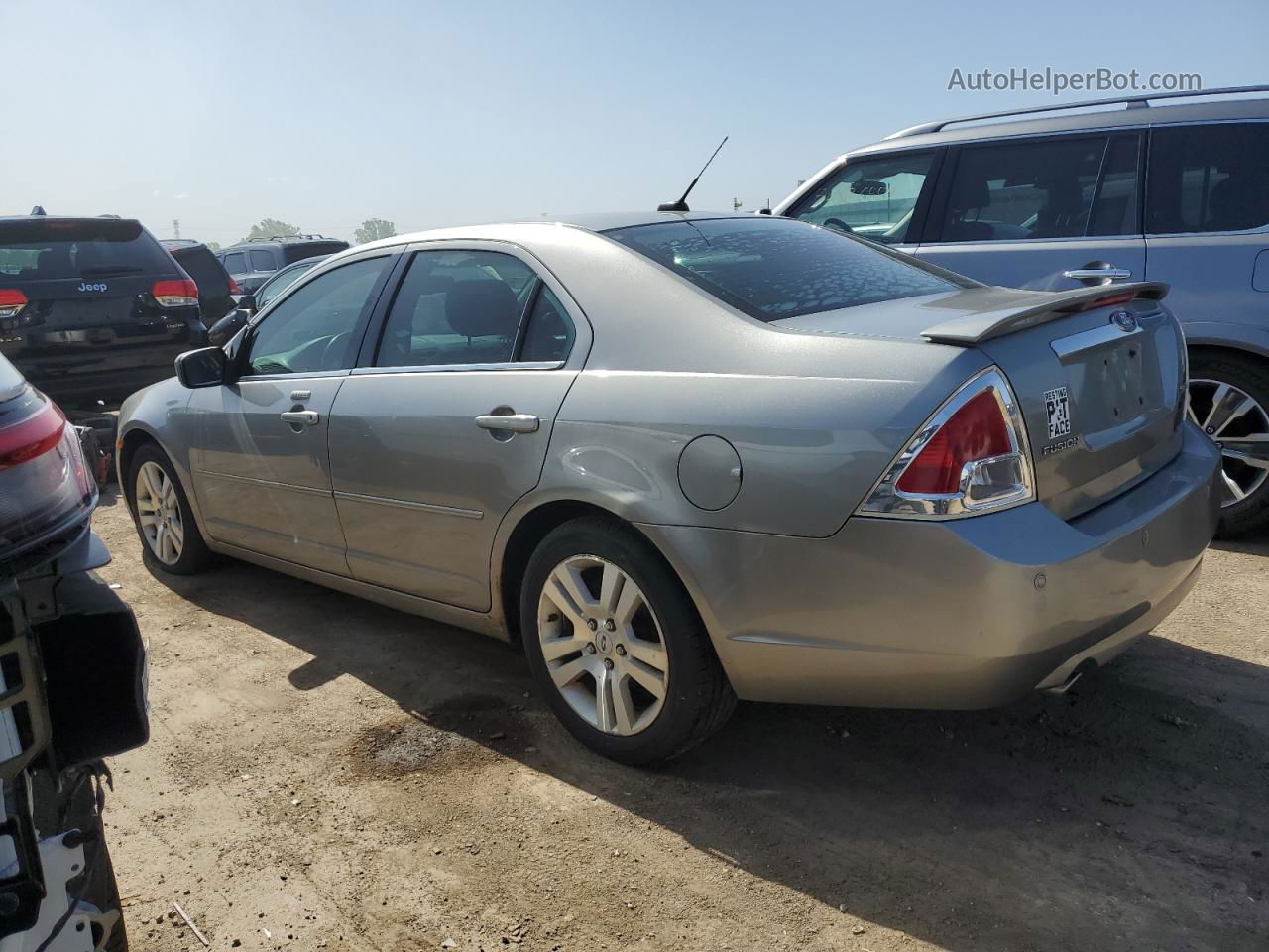 2008 Ford Fusion Sel Silver vin: 3FAHP08188R235405