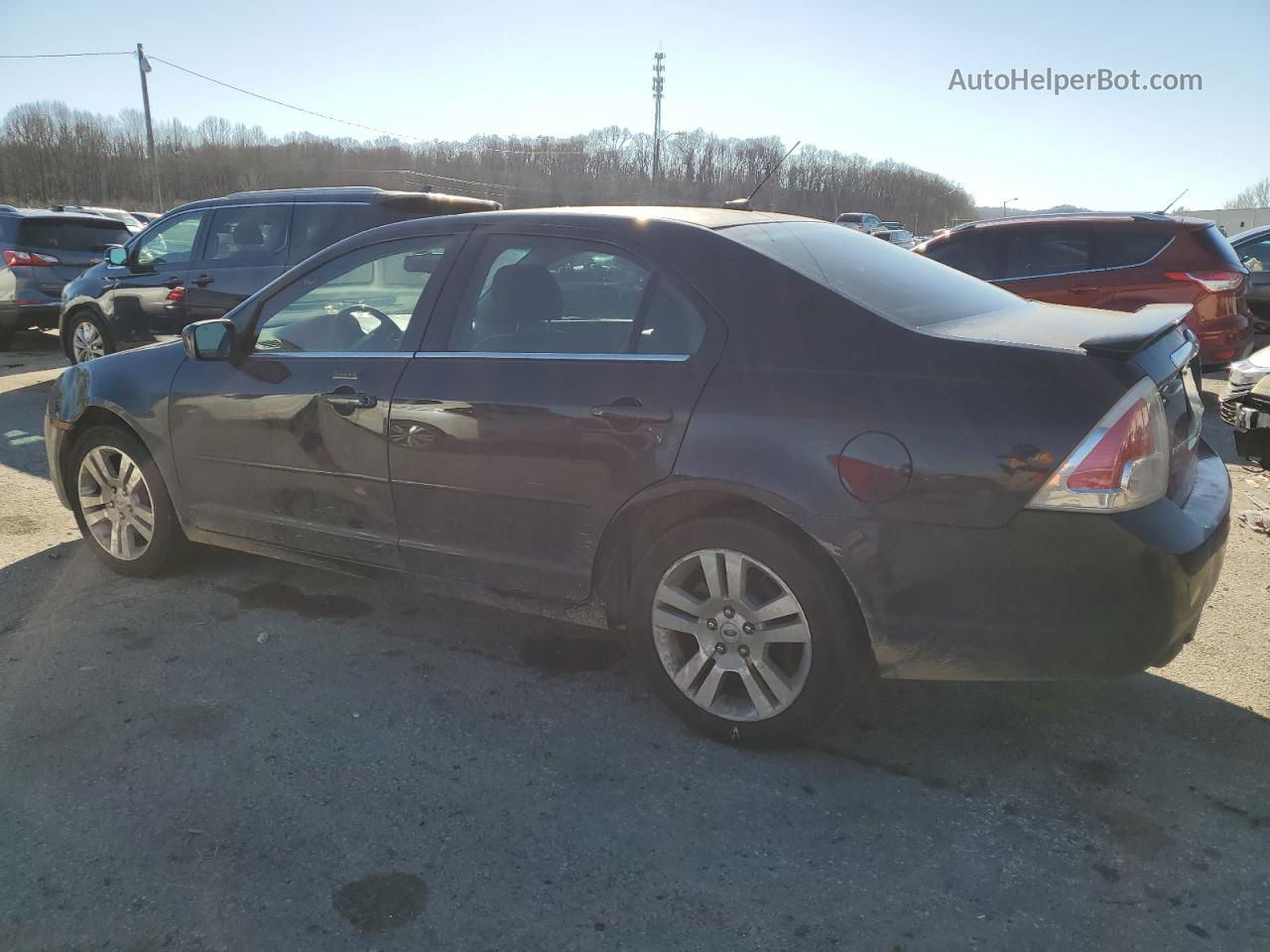 2008 Ford Fusion Sel Черный vin: 3FAHP08188R240636