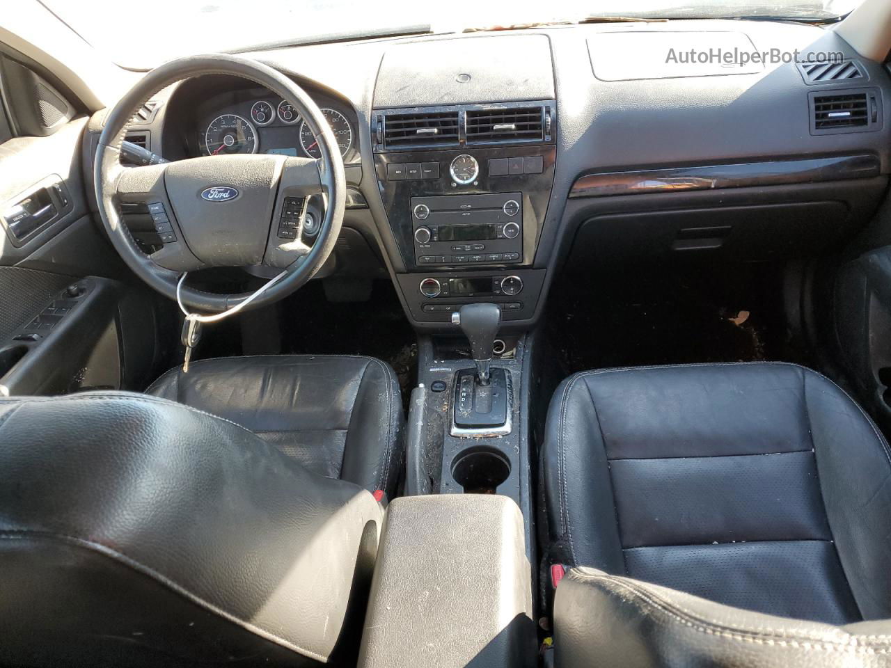 2008 Ford Fusion Sel Черный vin: 3FAHP08188R240636