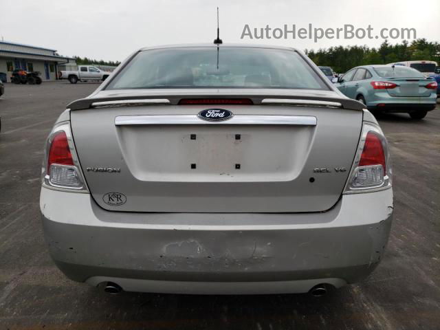 2008 Ford Fusion Sel Silver vin: 3FAHP08188R247036