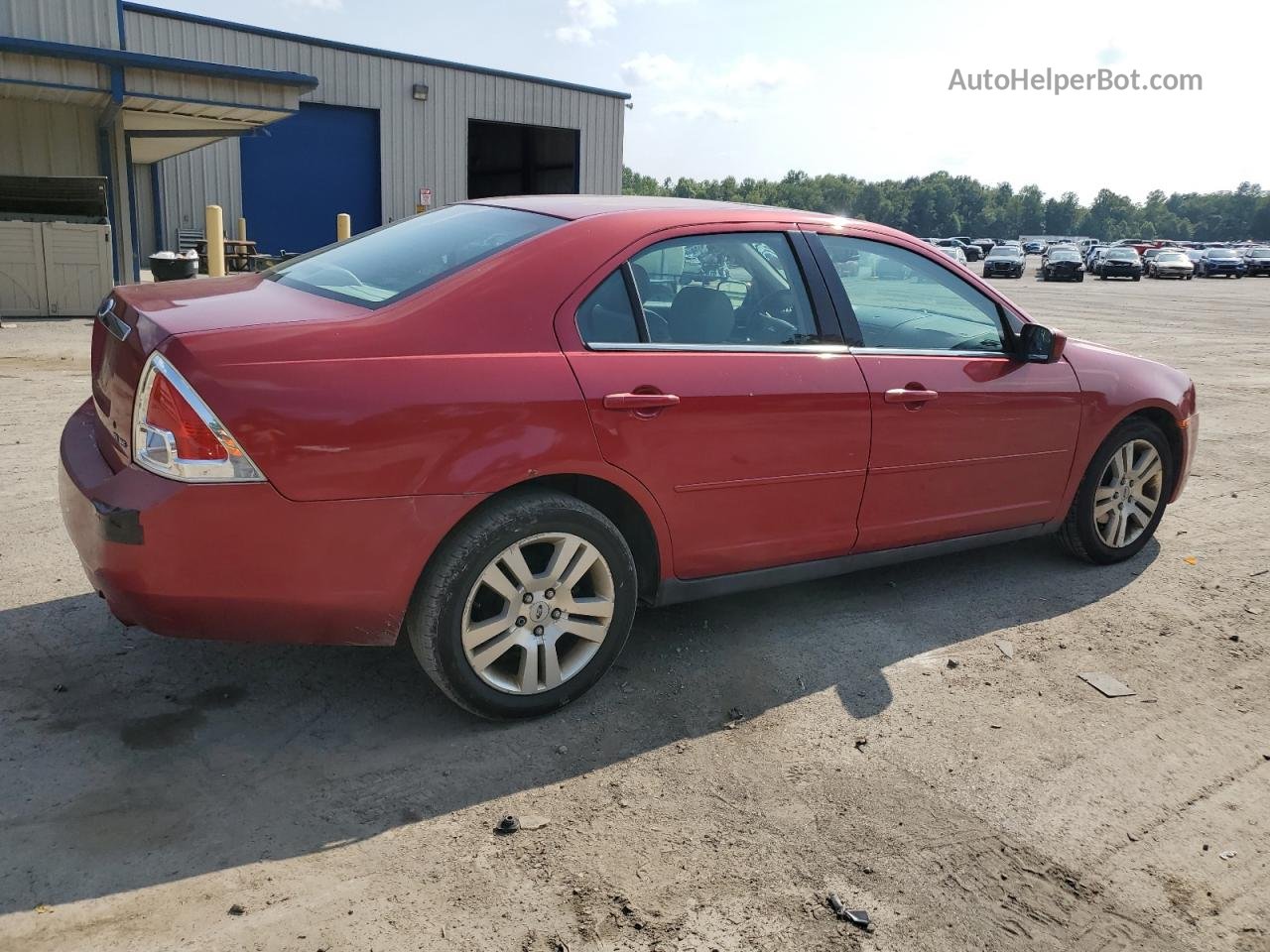 2006 Ford Fusion Sel Red vin: 3FAHP08196R142289