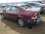 2006 Ford Fusion Sel Maroon vin: 3FAHP08196R161635