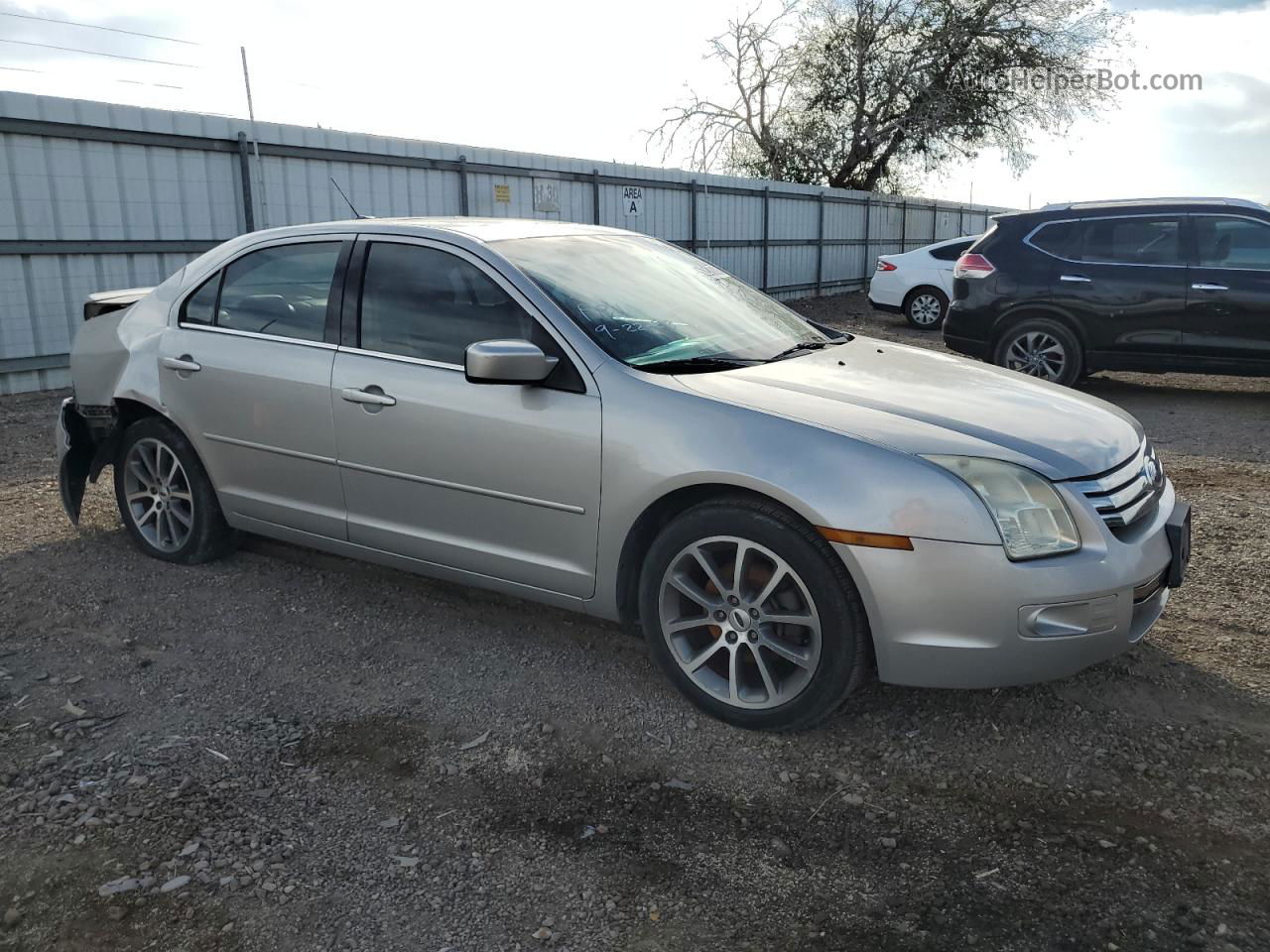 2008 Ford Fusion Sel Silver vin: 3FAHP08198R241259