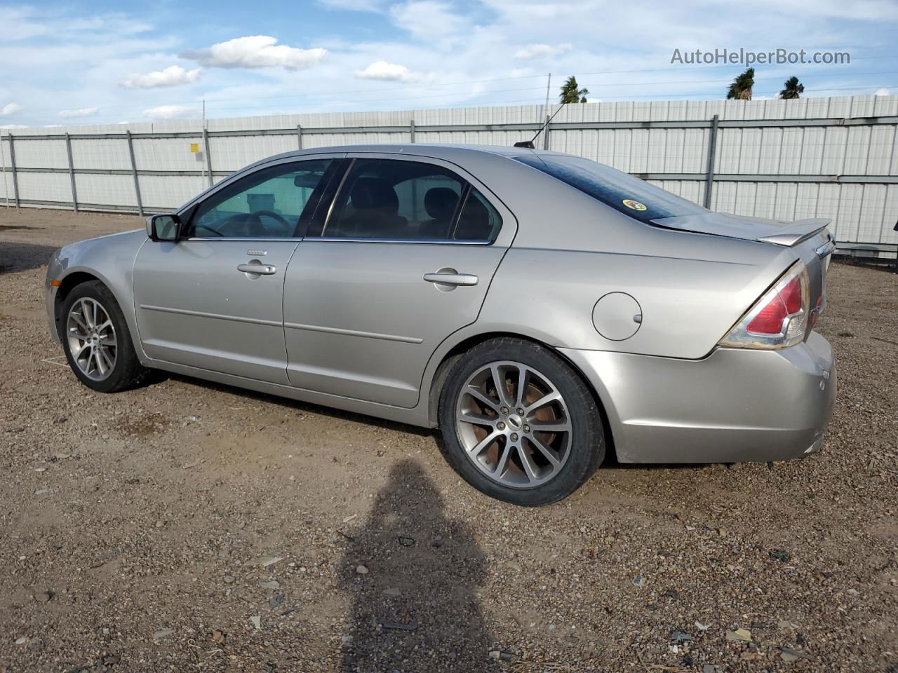 2008 Ford Fusion Sel Silver vin: 3FAHP08198R241259