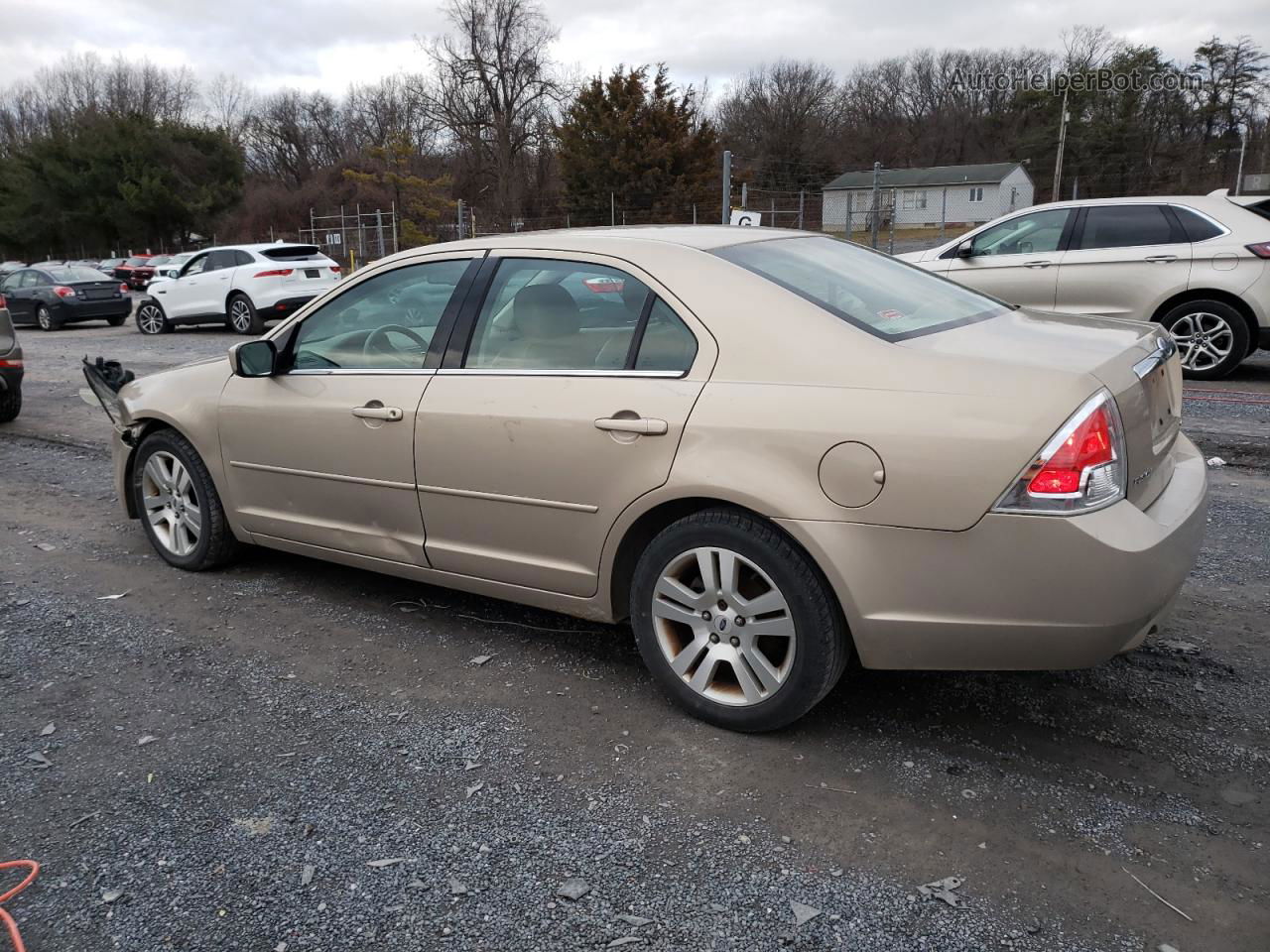 2006 Ford Fusion Sel Бежевый vin: 3FAHP081X6R109799