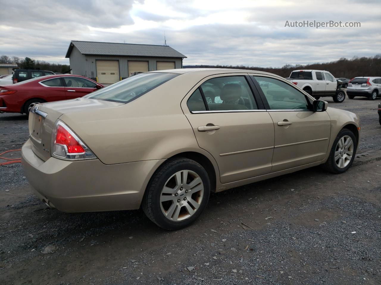 2006 Ford Fusion Sel Бежевый vin: 3FAHP081X6R109799