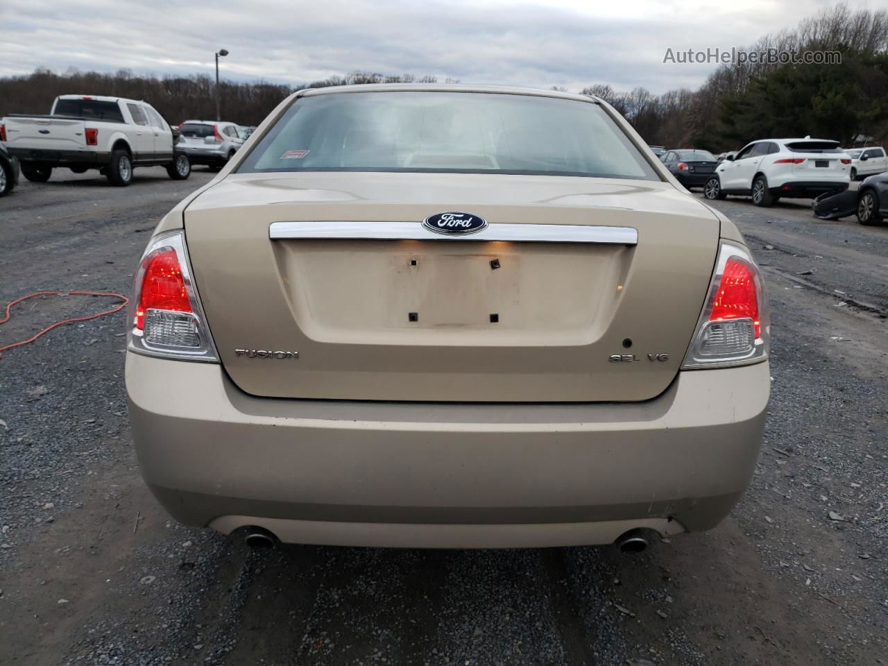 2006 Ford Fusion Sel Бежевый vin: 3FAHP081X6R109799