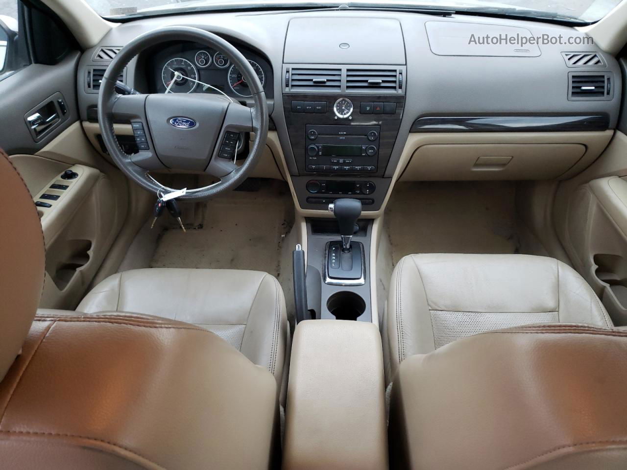 2006 Ford Fusion Sel Beige vin: 3FAHP081X6R109799