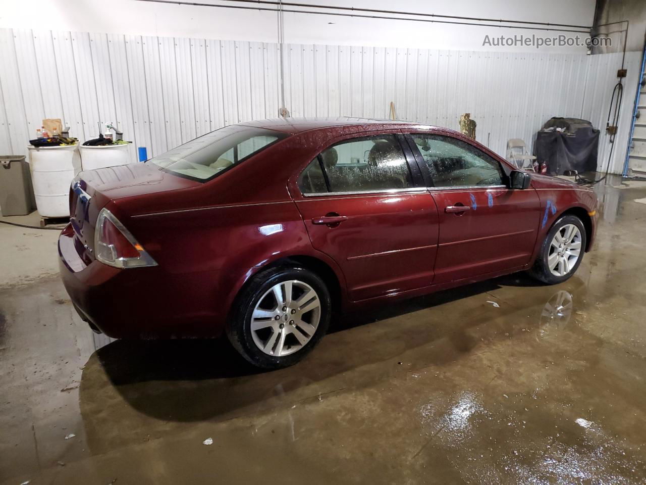 2006 Ford Fusion Sel Red vin: 3FAHP081X6R167332