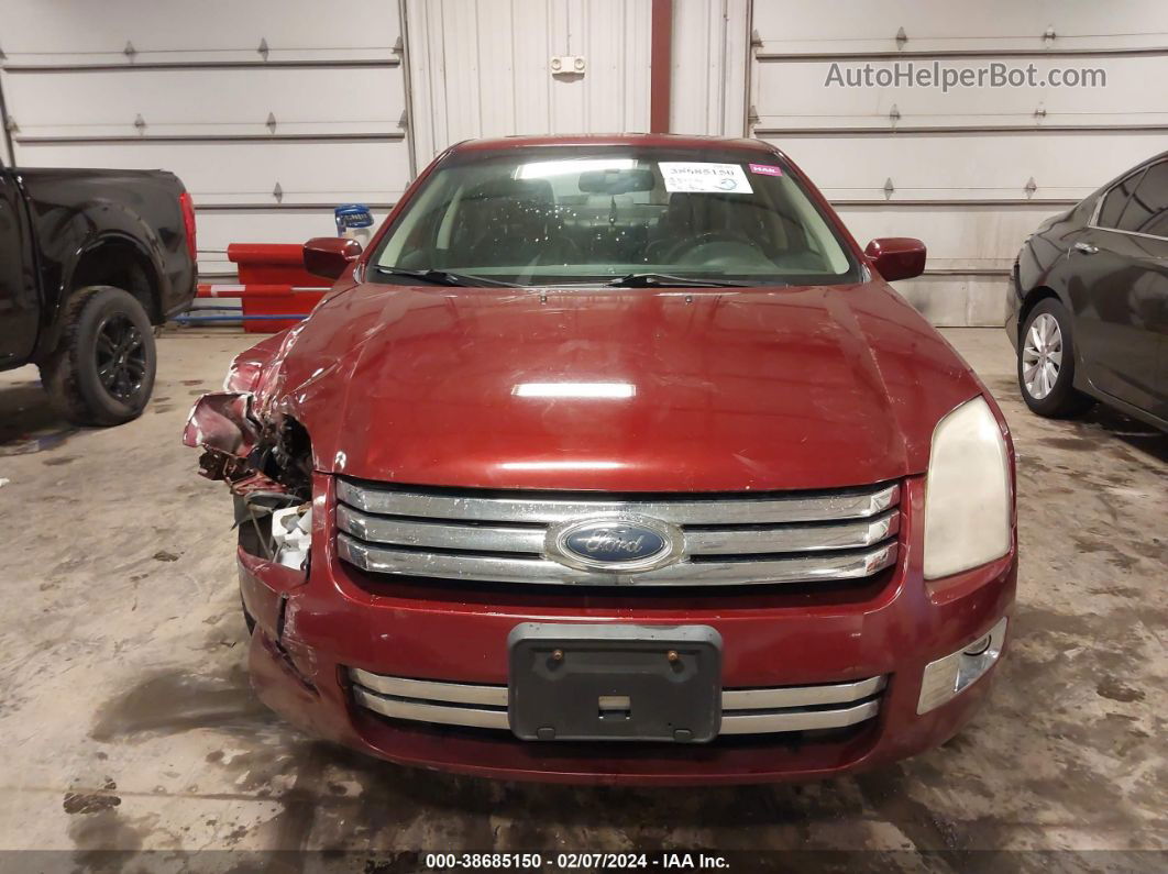 2006 Ford Fusion Sel Red vin: 3FAHP081X6R180632