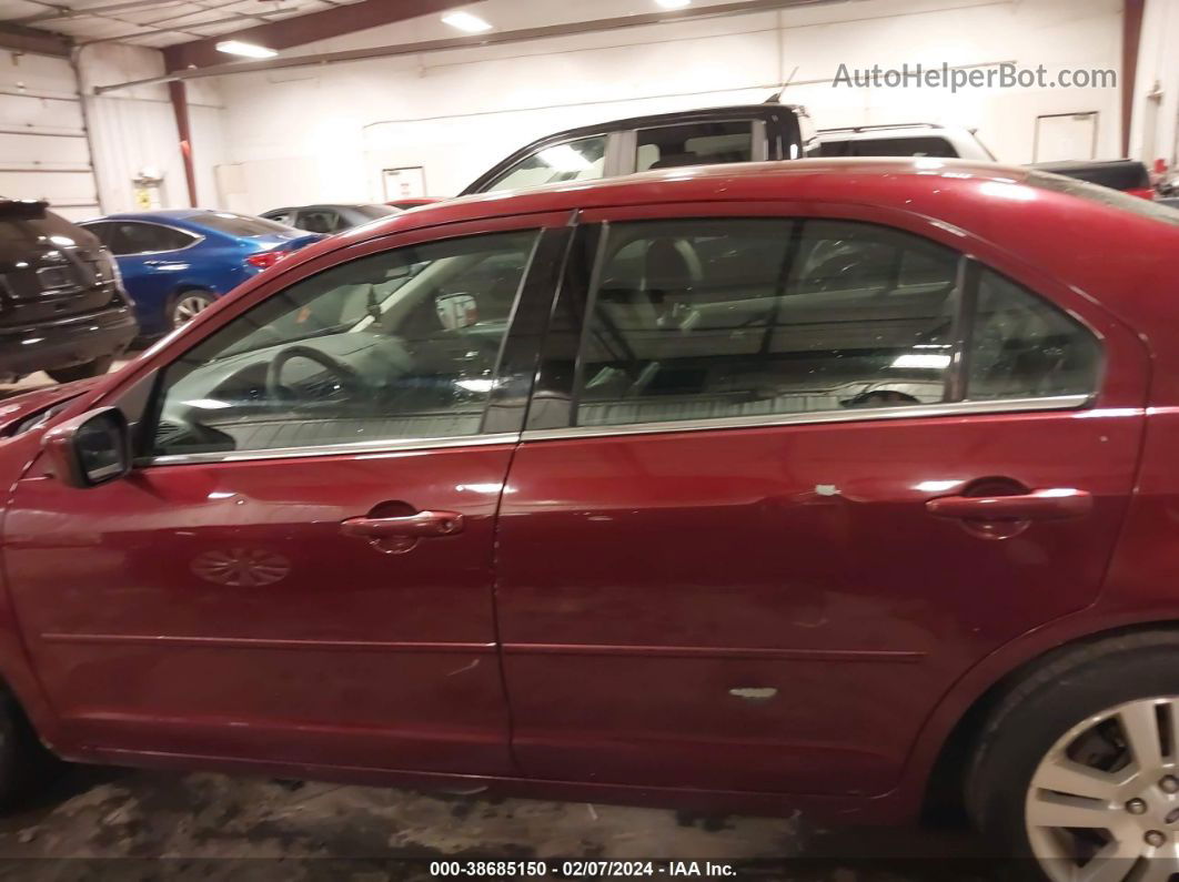 2006 Ford Fusion Sel Red vin: 3FAHP081X6R180632