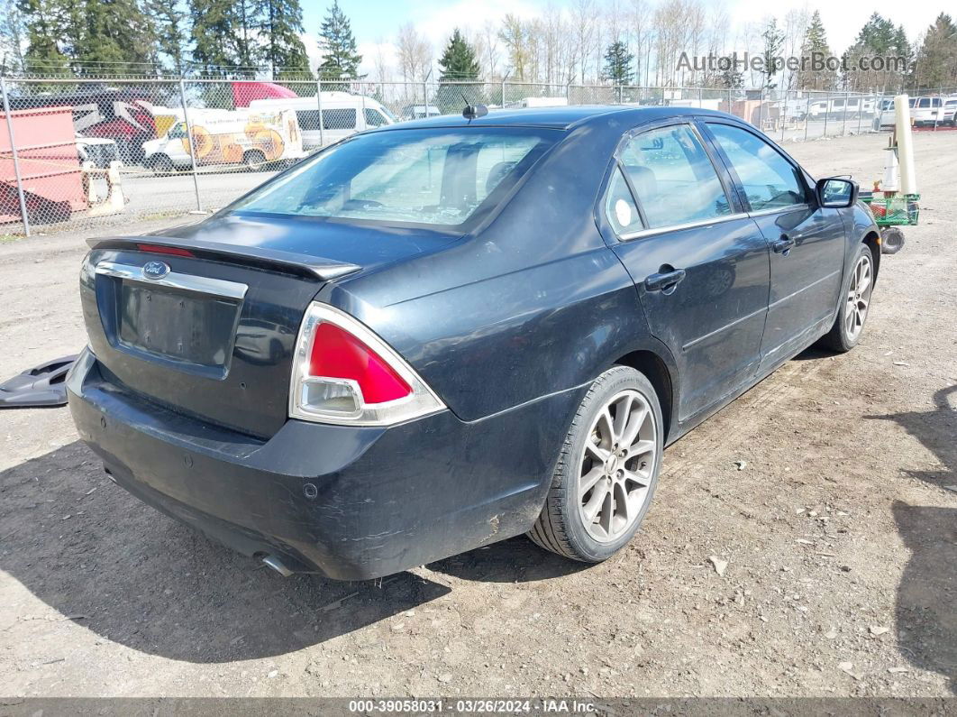 2008 Ford Fusion Sel Black vin: 3FAHP081X8R108493