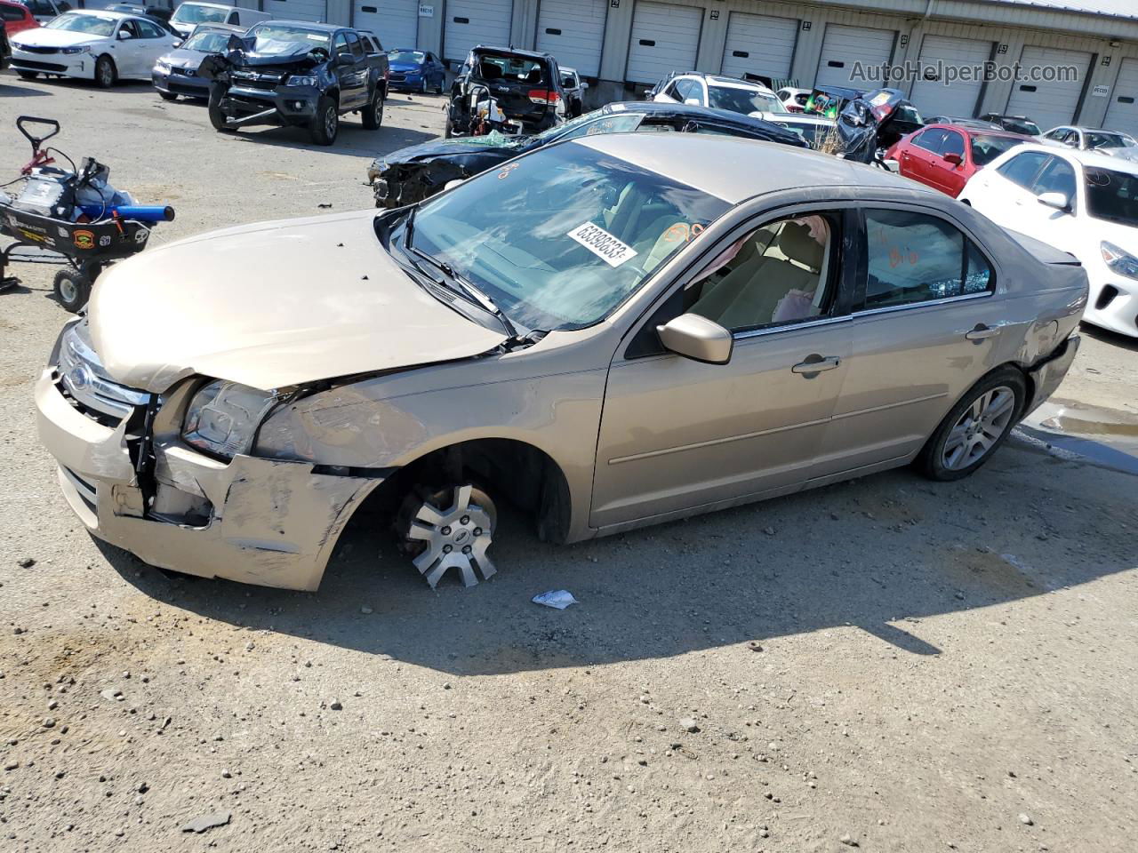 2008 Ford Fusion Sel Золотой vin: 3FAHP081X8R111930