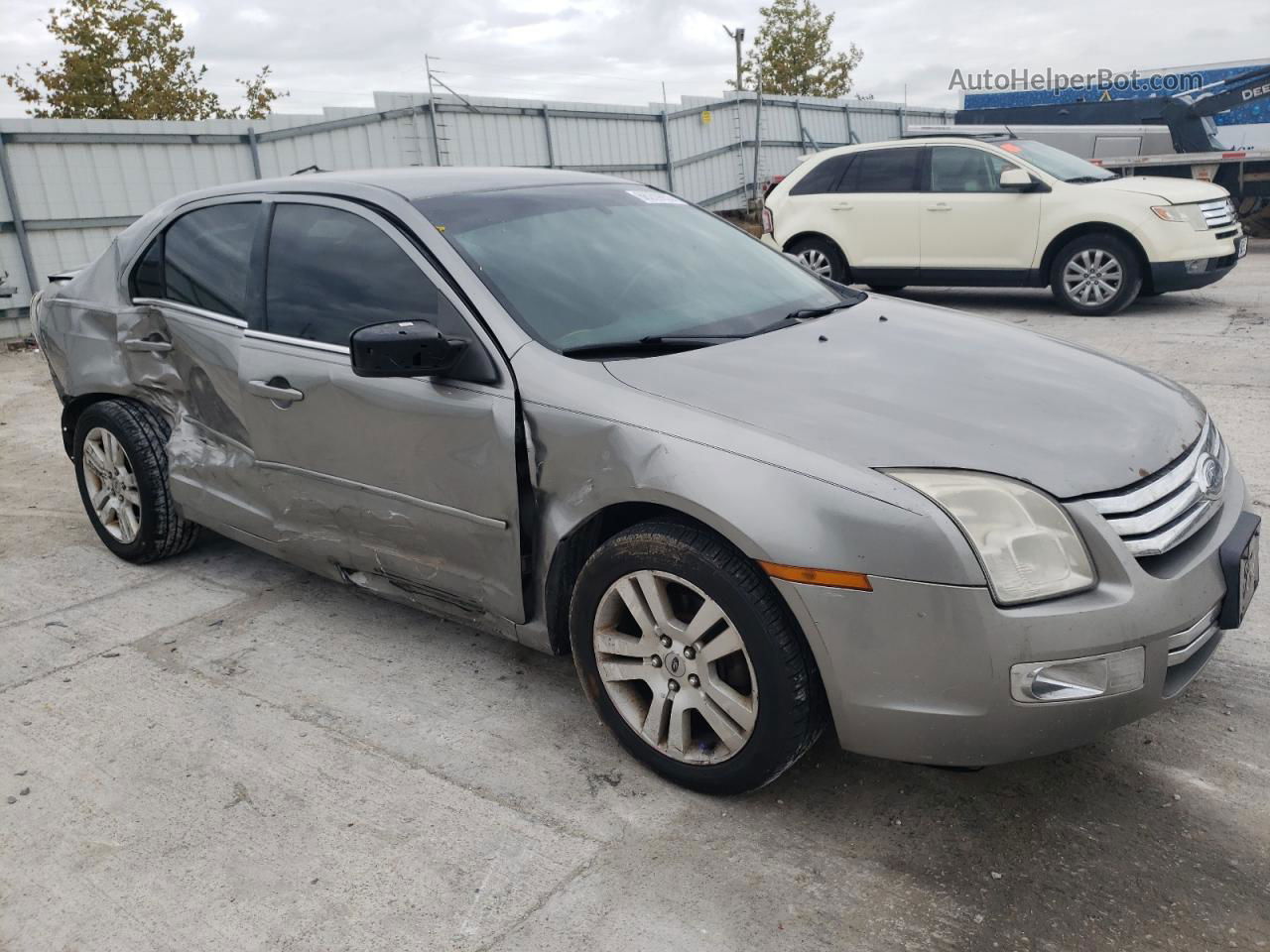 2008 Ford Fusion Sel Silver vin: 3FAHP081X8R188717