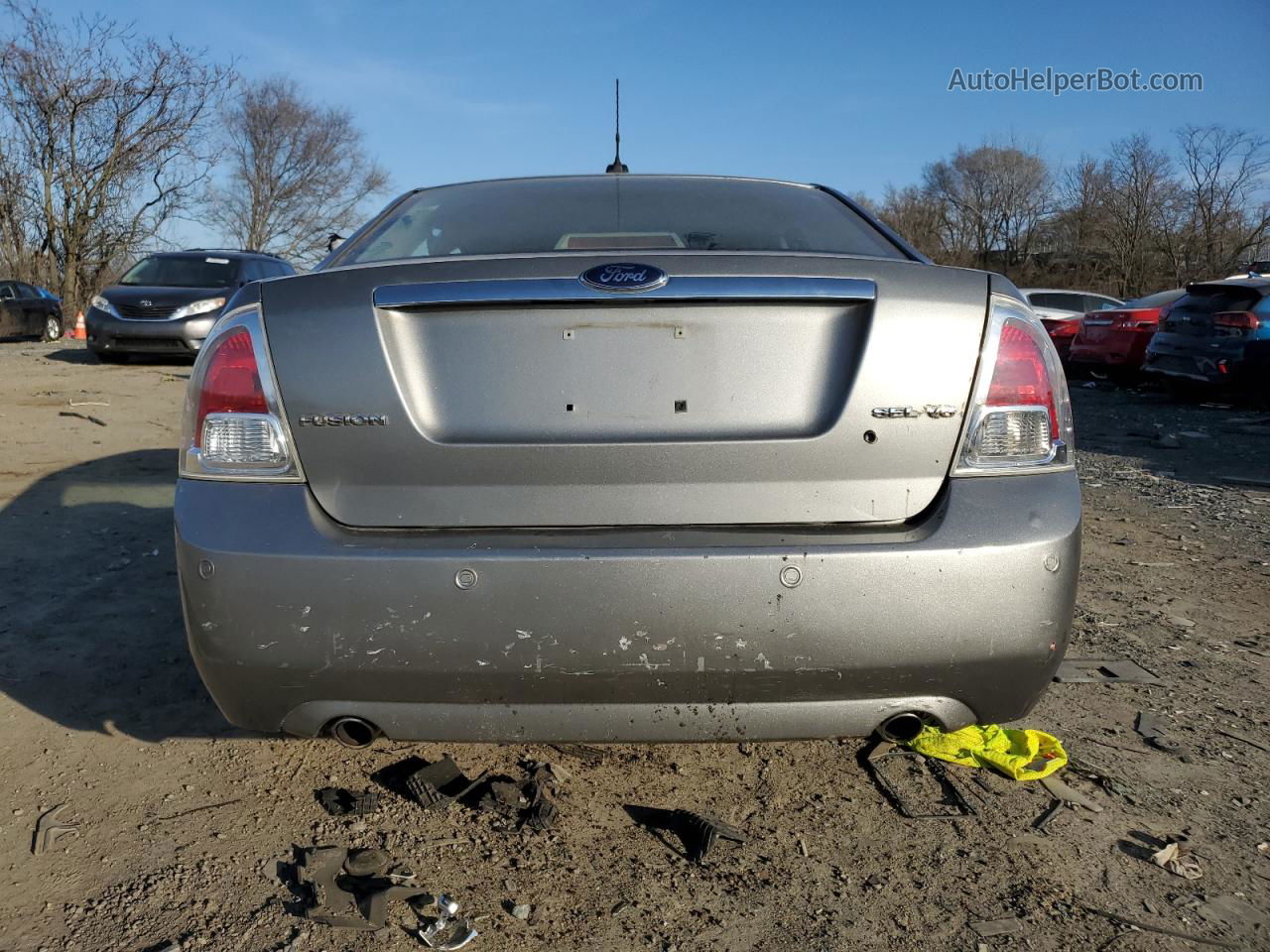 2008 Ford Fusion Sel Beige vin: 3FAHP081X8R197921