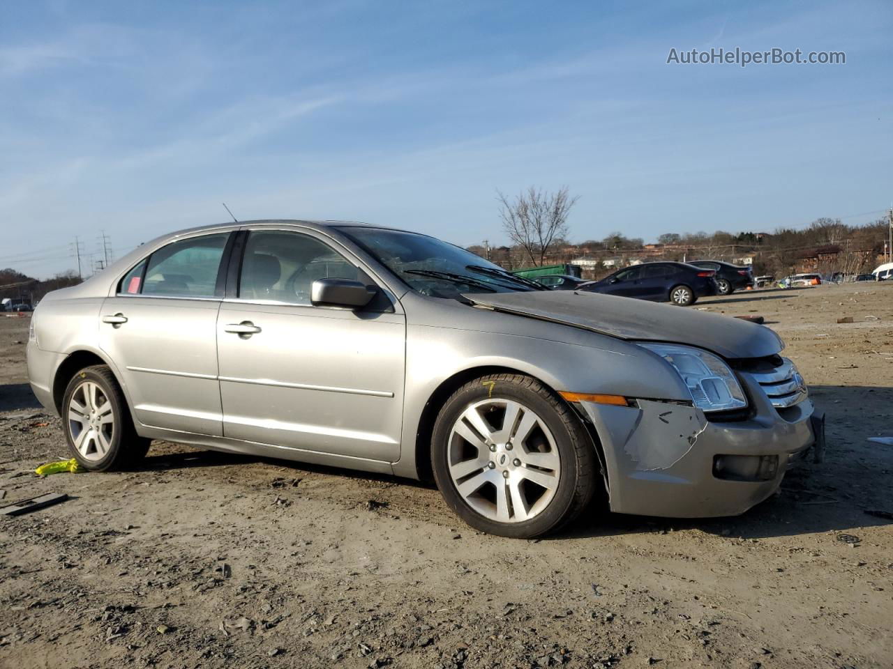 2008 Ford Fusion Sel Beige vin: 3FAHP081X8R197921