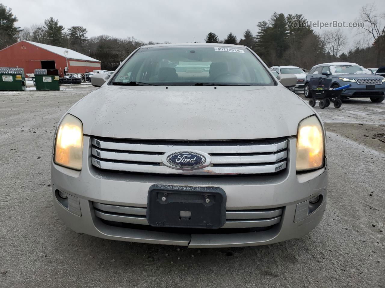 2008 Ford Fusion Sel Silver vin: 3FAHP081X8R213003