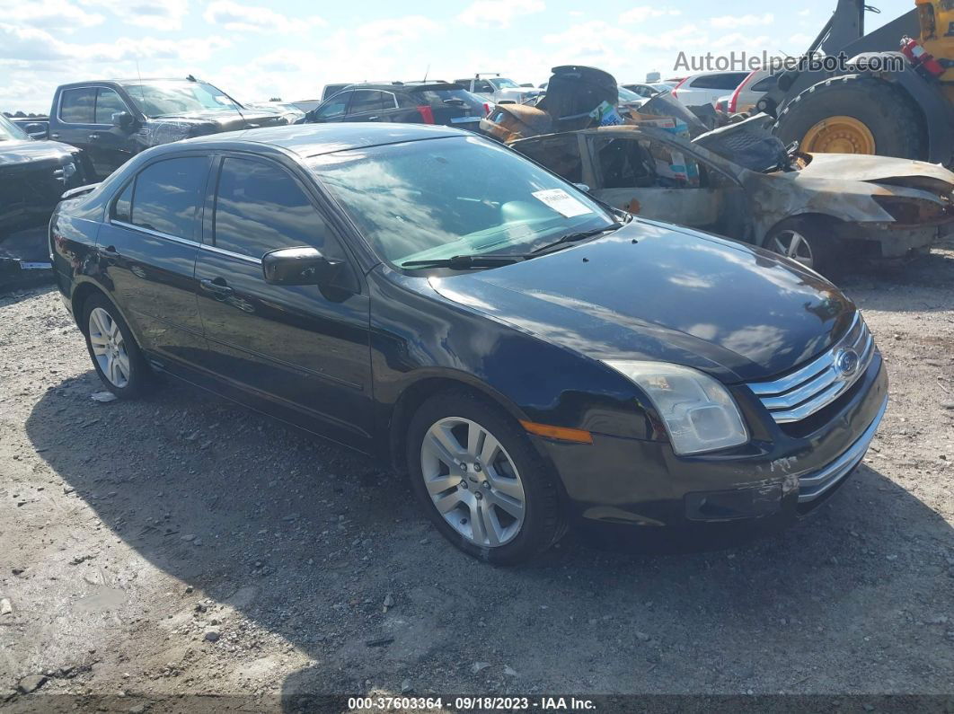 2008 Ford Fusion Sel Черный vin: 3FAHP081X8R213146