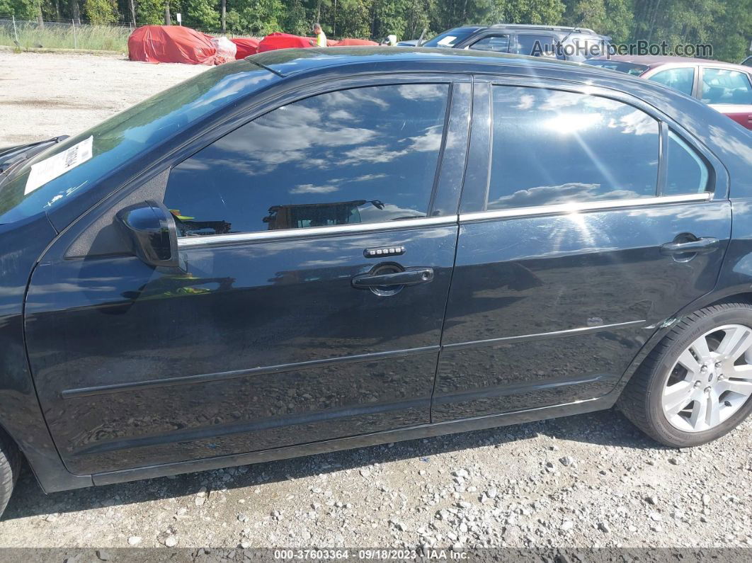 2008 Ford Fusion Sel Черный vin: 3FAHP081X8R213146