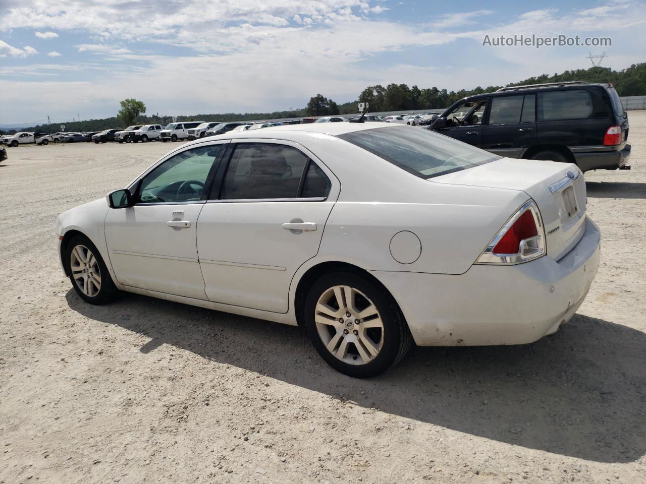 2008 Ford Fusion Sel Белый vin: 3FAHP081X8R232179