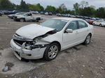 2008 Ford Fusion Sel White vin: 3FAHP081X8R254330