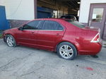 2008 Ford Fusion Sel Red vin: 3FAHP08Z08R220676