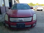 2008 Ford Fusion Sel Red vin: 3FAHP08Z08R220676