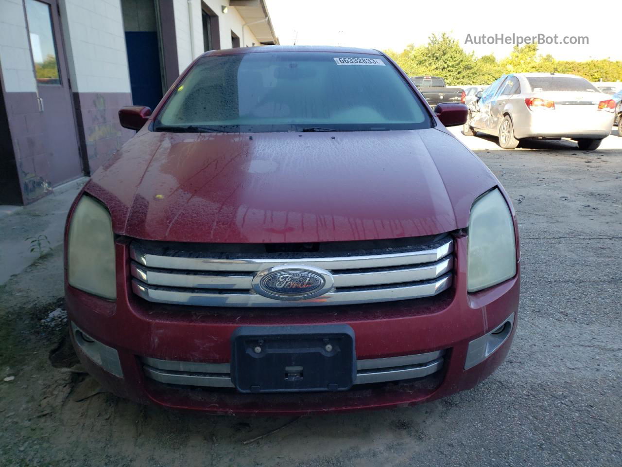 2008 Ford Fusion Sel Red vin: 3FAHP08Z08R220676