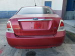 2008 Ford Fusion Sel Red vin: 3FAHP08Z08R220676