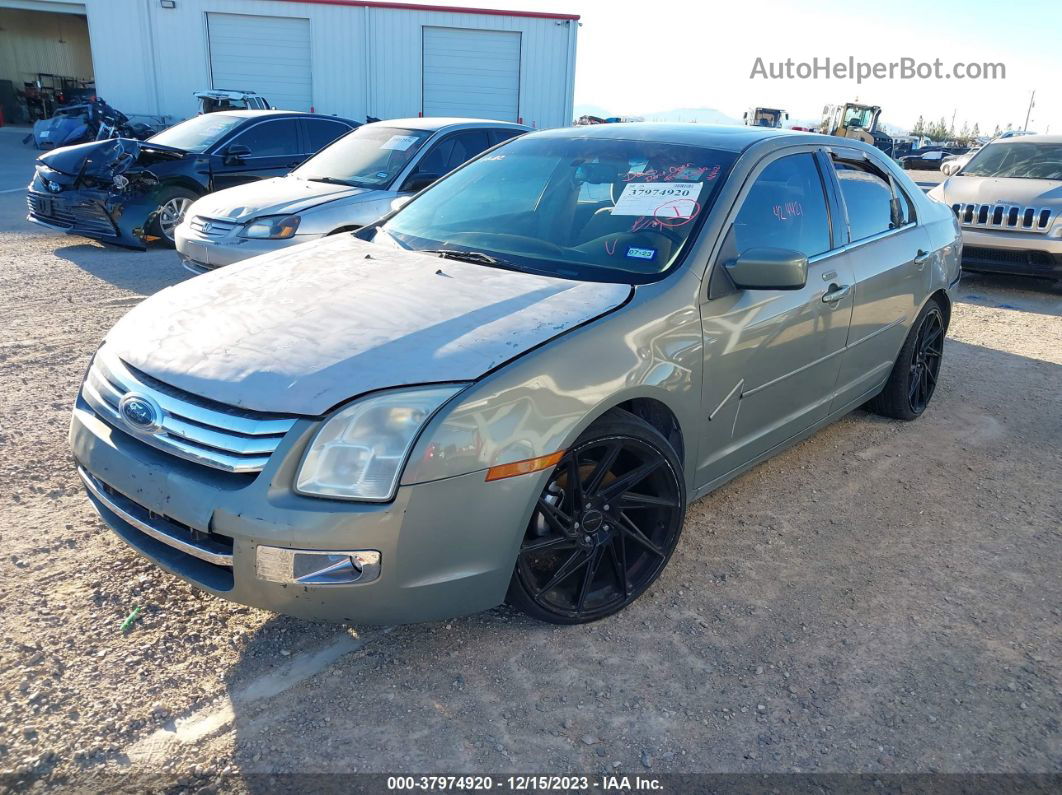 2008 Ford Fusion Sel Silver vin: 3FAHP08Z18R122871