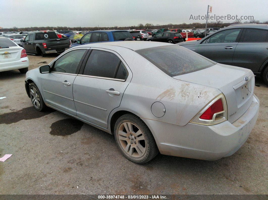 2006 Ford Fusion Sel Silver vin: 3FAHP08Z26R222989