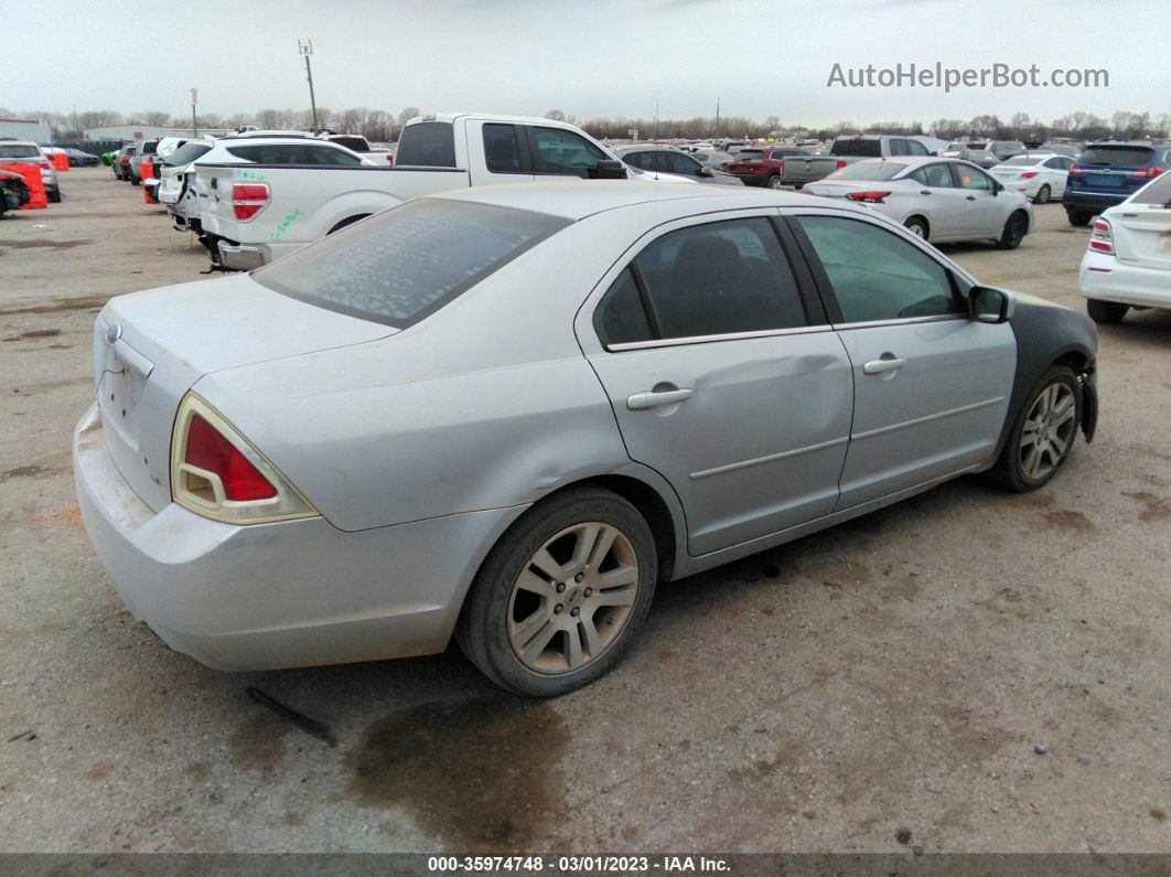 2006 Ford Fusion Sel Silver vin: 3FAHP08Z26R222989