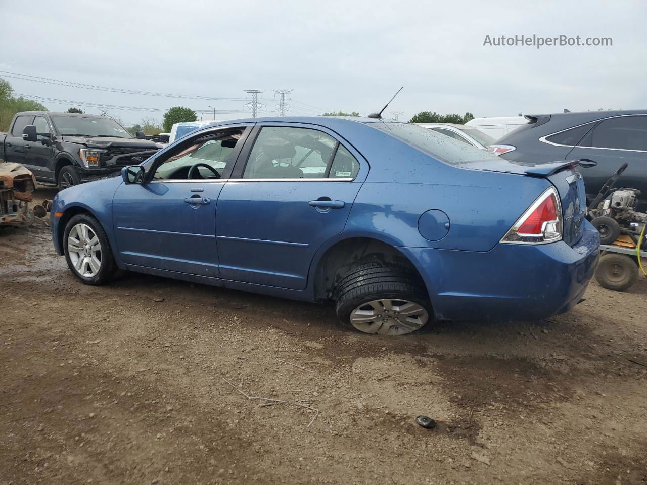 2009 Ford Fusion Sel Blue vin: 3FAHP08Z29R135890