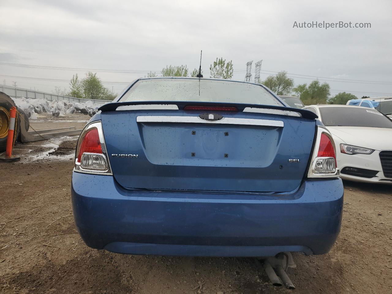 2009 Ford Fusion Sel Blue vin: 3FAHP08Z29R135890