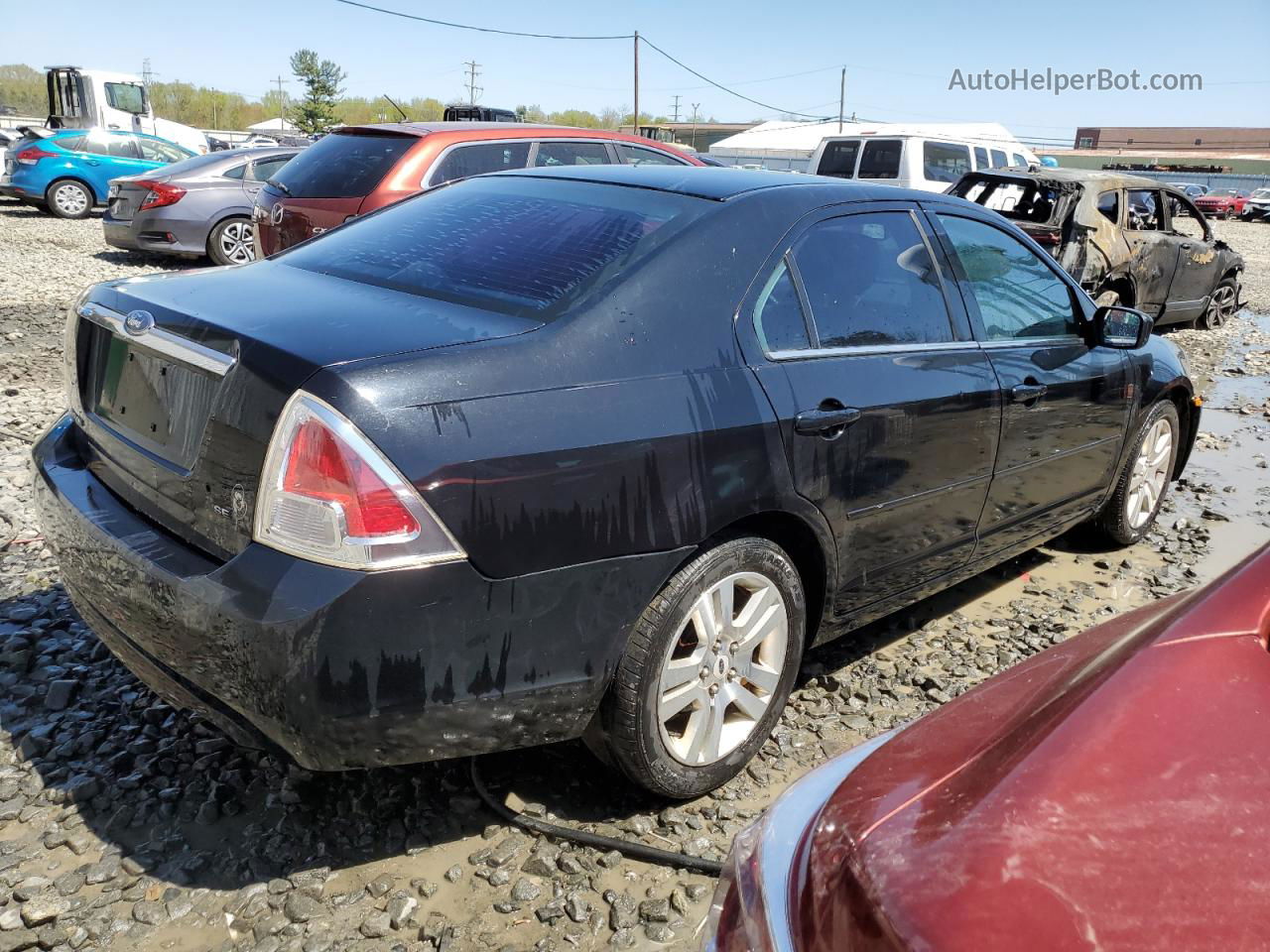 2006 Ford Fusion Sel Black vin: 3FAHP08Z36R139961