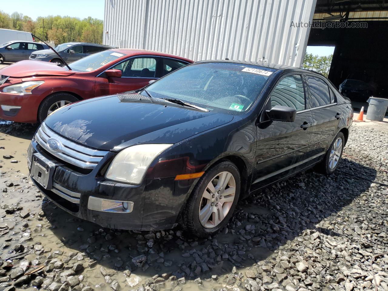 2006 Ford Fusion Sel Black vin: 3FAHP08Z36R139961