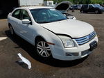 2008 Ford Fusion Sel White vin: 3FAHP08Z38R157461