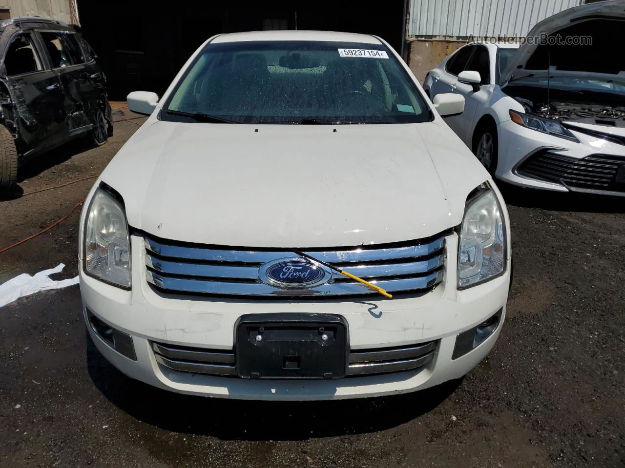 2008 Ford Fusion Sel Белый vin: 3FAHP08Z38R157461