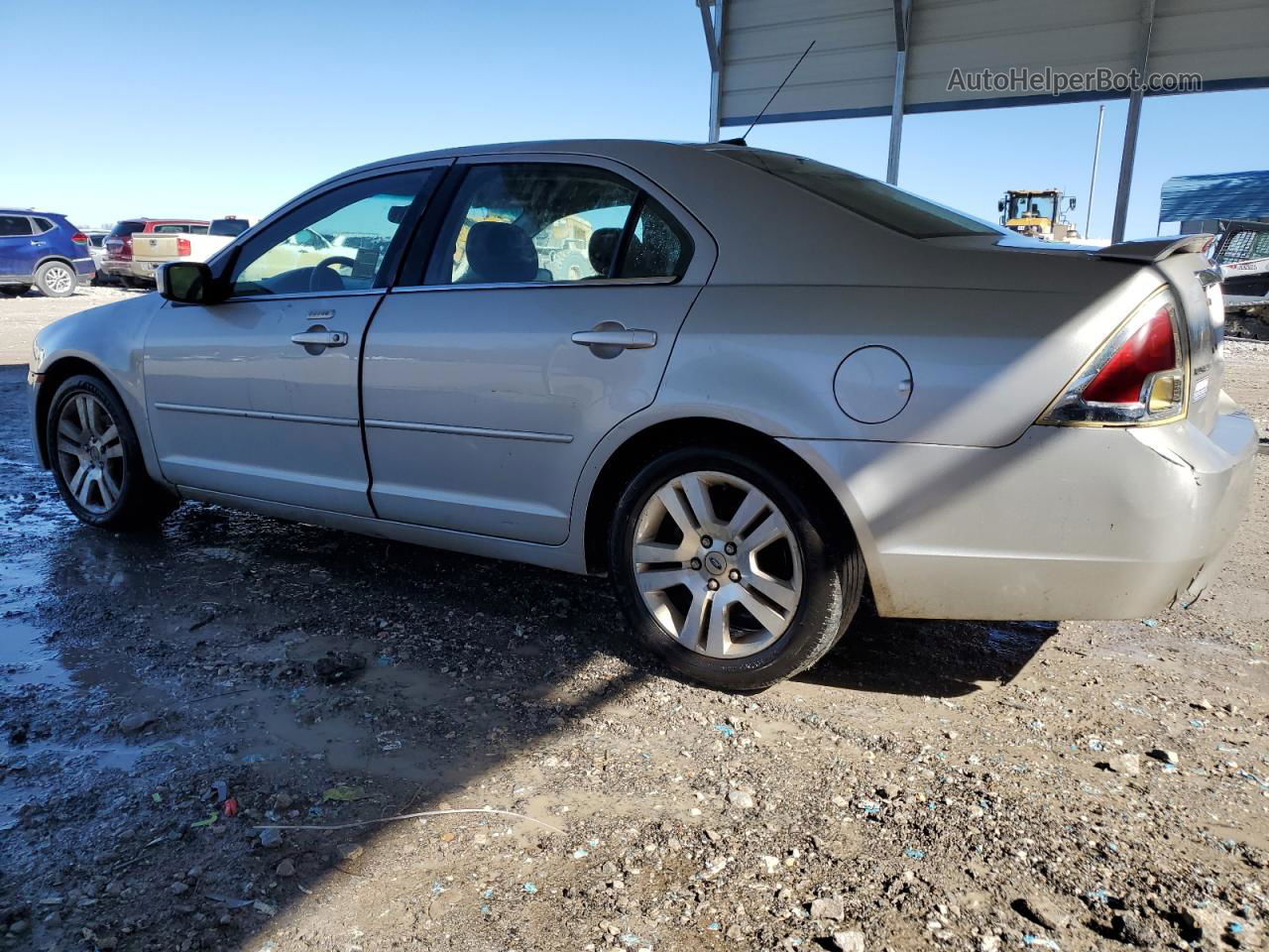 2008 Ford Fusion Sel Silver vin: 3FAHP08Z48R214587