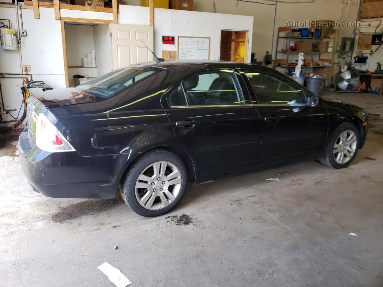 2009 Ford Fusion Sel Black vin: 3FAHP08Z49R104303