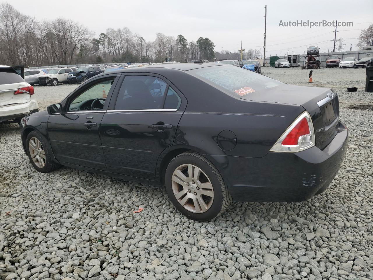 2008 Ford Fusion Sel Black vin: 3FAHP08Z58R271025