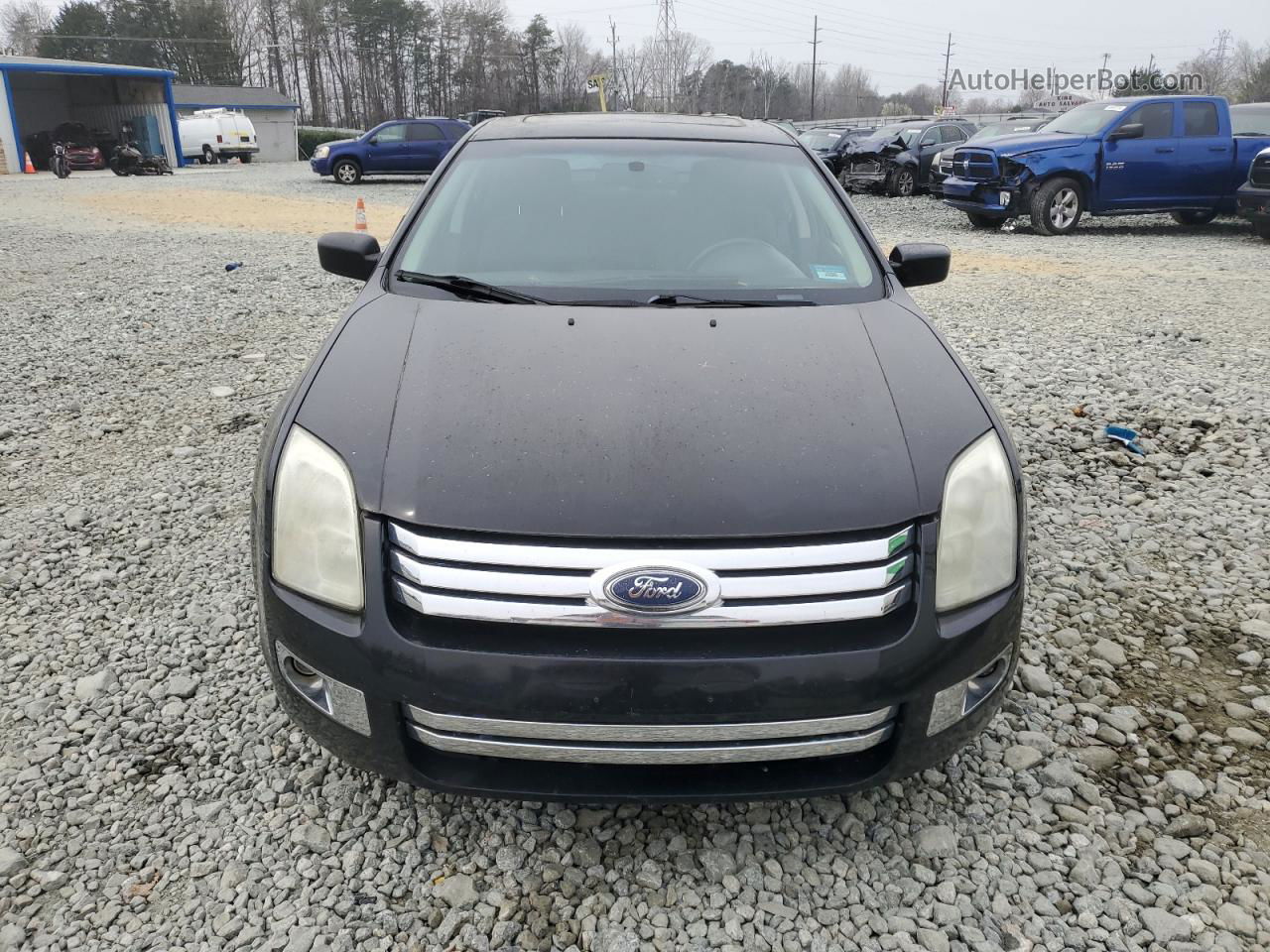 2008 Ford Fusion Sel Black vin: 3FAHP08Z58R271025