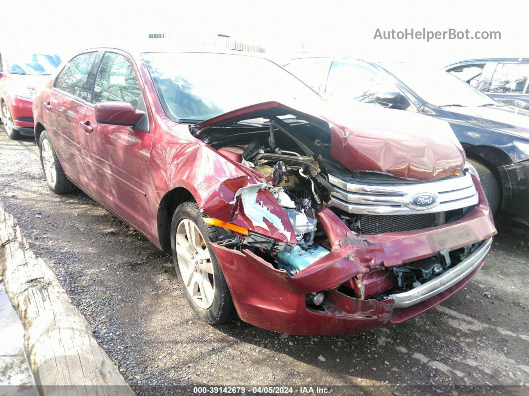 2006 Ford Fusion Sel Red vin: 3FAHP08Z66R138593