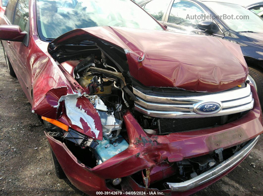 2006 Ford Fusion Sel Red vin: 3FAHP08Z66R138593