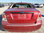 2008 Ford Fusion Sel Red vin: 3FAHP08Z68R141612