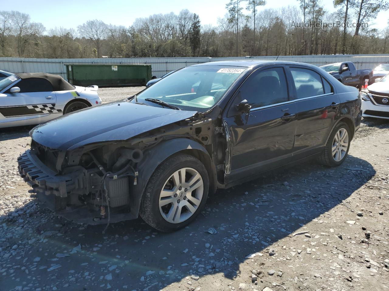 2008 Ford Fusion Sel Charcoal vin: 3FAHP08Z68R194018