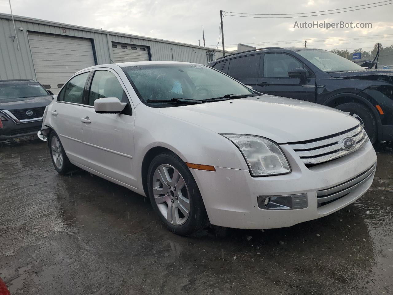 2009 Ford Fusion Sel White vin: 3FAHP08Z69R130966