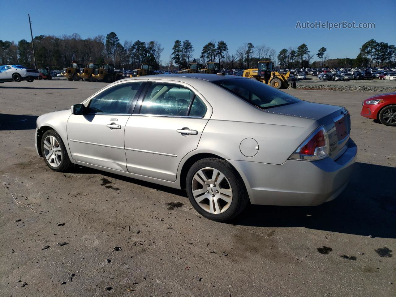 2008 Ford Fusion Sel Серебряный vin: 3FAHP08Z98R235029