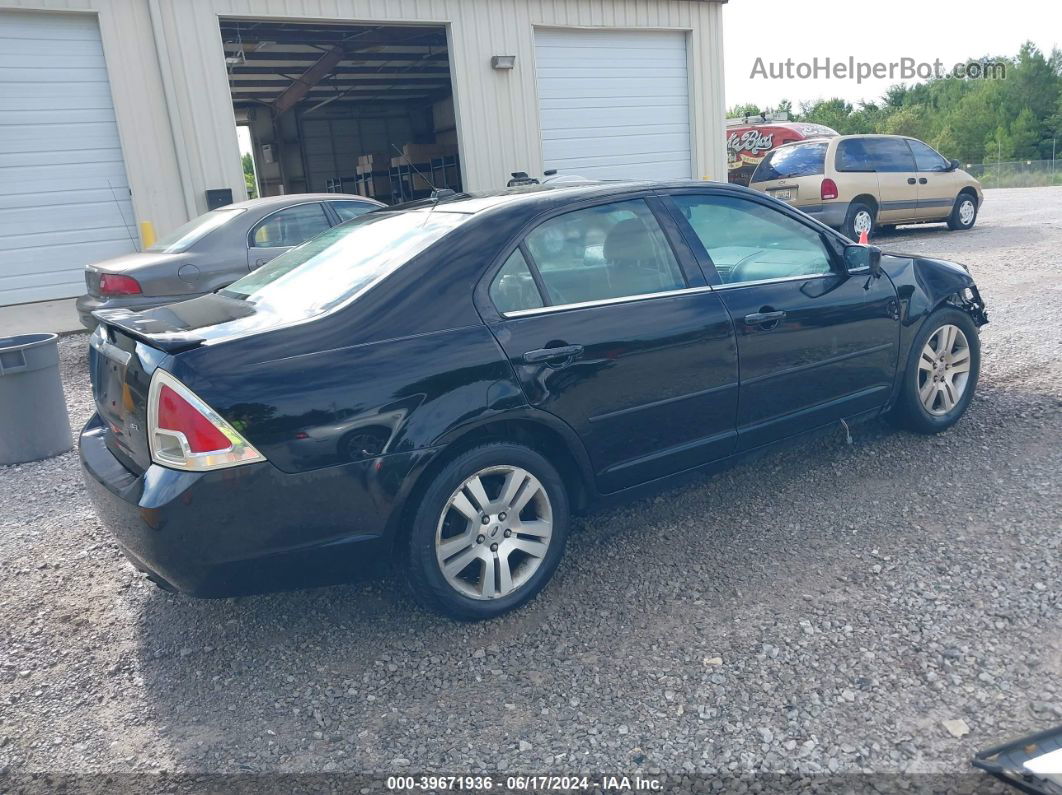 2008 Ford Fusion Sel Черный vin: 3FAHP08Z98R261226